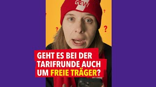 Geht es in der Tarifrunde TVöD auch um kirchliche oder freie Träger [upl. by Yllop]