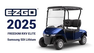 2025 EZGO RXV Freedom ELiTE Golf Cart at Lake Erie Golf Cars [upl. by Kauslick]