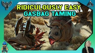 ARK EXTINCTION Ridiculously Easy Gasbag Taming [upl. by Dannie542]