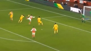 Olivier Giroud Scorpion Kick Goal  Arsenal VS Crystal Palace [upl. by Nwahsid]