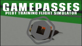 BEST PTFS GAMEPASS PLANES 2024 ROBLOX [upl. by Autum]