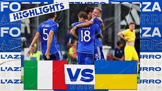 Highlights ItaliaUcraina 21  Qualificazioni EURO 2024 [upl. by Baxie563]