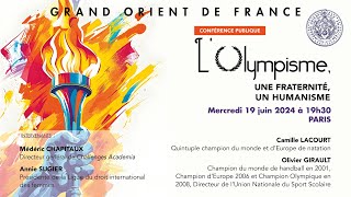 L’Olympisme une fraternité un humanisme [upl. by Adore504]