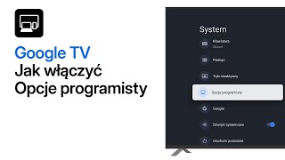 Jak włączyć Opcje programisty w Google TV [upl. by Aiduan]