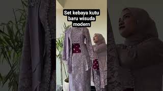 set kebaya kutu baru wisuda modernkebaya set tunik lamaran tunangankebayamodern kebayacantikfyp [upl. by Maleeny]