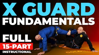 X Guard Fundamentals Entries Sweeps and Submissions Full BJJ Instructional [upl. by Neelear]