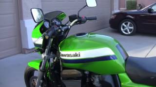 2005 Kawasaki ZRX1200R  Green [upl. by Reckford855]