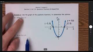 Solving Quadratic Inequalities GRAPHICALLY [upl. by Murielle695]