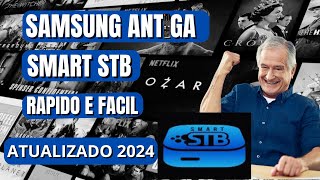 2024 Como Instalar SMART STB NA SAMSUNG ANTIGA SERIE J  Atualizado [upl. by Mairem]