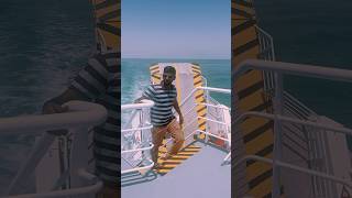 Trip to 😎 Masirah Island  Oman😍 seatrip island thalapathy song reels trending viralvideo [upl. by Ilak]