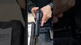 Beretta 92fs 9mm SNIPER GREY colour quick Unboxing beretta92fs 9mm [upl. by Enirod328]