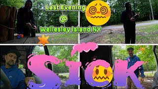 Wellesley Island State Park amp Campground Site 49 Alexandria Bay New York Last Evening AFT 2024🔥🆙 [upl. by Amary]