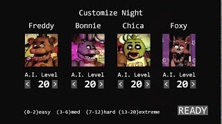 420 Mode Ultimate Strategy 2018 Fnaf 1 [upl. by Cyrano]