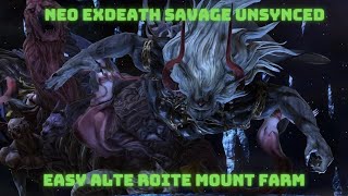 Deltascape V40 Savage Unsync Black Mage POV [upl. by Silvie]