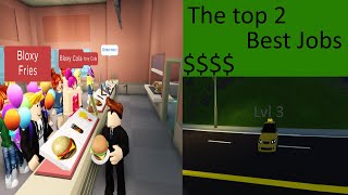 Roblox Roville The best two jobs [upl. by Annam673]