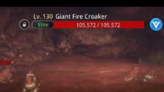 mir4 Lv 130 Giant Fire Croaker [upl. by Hanad934]