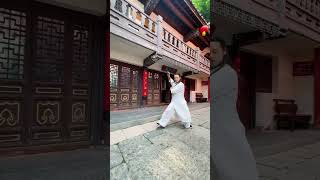 武当剑，Wudang wushu sword Kiếm phápđạo sĩ Lăng Vân ушу меч  мастер Лин wushutaolu chinesemountain [upl. by Yodlem287]