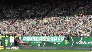 Portland Timbers Army  quotNorth End Noisequot [upl. by Relyhcs]