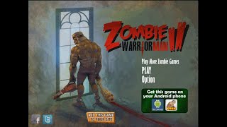 Zombie Warrior Man 2  Flash Game 101 [upl. by Aryan]