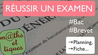 Préparer et réussir un examen  BAC BREVET [upl. by Aissej]