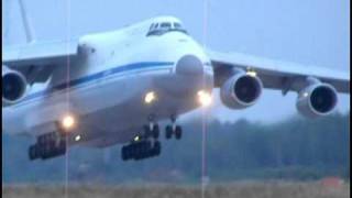 charming takeoff Ruslan АН124mp4 [upl. by Anemaj]