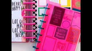 DIY The Happy Planner Sticker Book [upl. by Waverly]