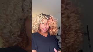 Bantu Knot Out on Stretched Hair naturalhair [upl. by Lerret]