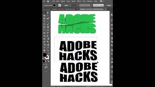 Typography Tutorial in Adobe Illustrator adobeillustrators illustratortutorial shorts [upl. by Landre]