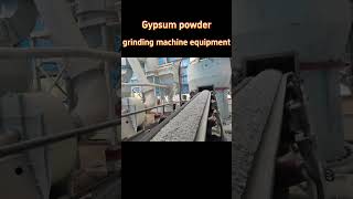 Gypsum powder grinding machine equipment grindingmachine [upl. by Zohar]