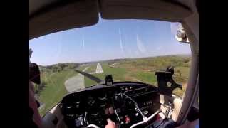 Day 2  Learning To Fly an Airplane Cessna 172 Stalls STurns Turn Around a Point  Miller Series [upl. by Madelena]