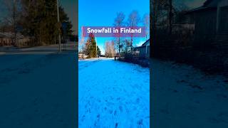 Finland in winter 😍finland shorts youtubeshorts [upl. by Erhard]