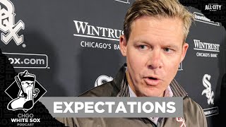 Sox General Manager Chris Getz addresses expectations for the 2024 season  CHGO White Sox Podcast [upl. by Ennaira]