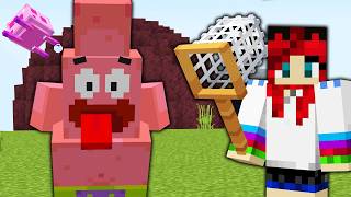 MEDÚZA VADÁSZAT PATRIKKAL  Minecraft Spongebob Addon  3rész  wImmu [upl. by Enorej]