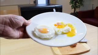 MICO Egg perfect poached eggs with runny yolks using your microwave [upl. by Ilaw]