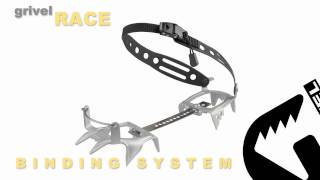 Grivels Ski Matic amp Race Crampon binding system [upl. by Zoie]