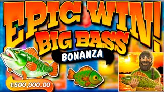 HALF a MILLION WIN  x2027 win  Big Bass Bonanza big wins amp free spins compilation [upl. by Strep]