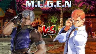 Lee Chaolan  Tekken  vs Kyosuke Kagami  Rival School   MIG  Namco X Capcom Mugen Battle [upl. by Ahsanat61]