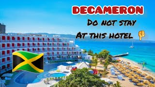 Worst hotel ever👎Decameron Montego Bay Jamaica 🇯🇲 [upl. by Benni]