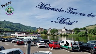 🌏Motorradtour 🥀Mosel malerische Tour von Koblenz nach Trier an den Weinbergen entlang 🍇 [upl. by Chak404]