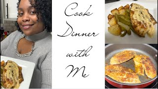 Super Tasty Pan Seared Fish  Cook Dinner with Me [upl. by Ideih]