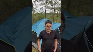 El joven habla sobre lo que es una acampar en el bosque [upl. by Atinrahc43]