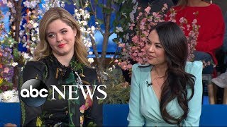 Pretty Little Liars stars talk about their hot new spinoff l GMA [upl. by Yeclehc]