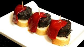 Pintxo de morcilla de arroz [upl. by Coray552]