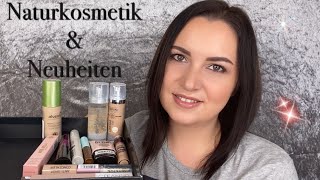 Naturkosmetik amp Neuheiten im Live Test  First Impression  Make Up  Desi [upl. by Nirac]