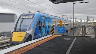 Trains at East Pakenham Station [upl. by Idnic]