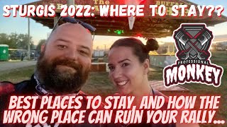 Sturgis 2022 Where should you stay Guide to rally hotels amp campgrounds amp avoiding the wrong place [upl. by Babcock762]