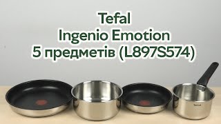 Розпаковка Tefal Ingenio Emotion 5 предметів L897S574 [upl. by Thaine]