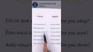 Easy french learnfrench learningvideos learning learn love frenchlearning speakfrench world [upl. by Cob]