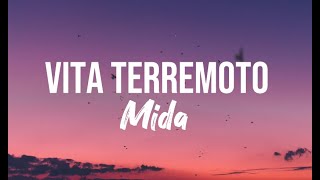 MIDA VITA TERREMOTO TESTOLYRICS [upl. by Gaughan451]