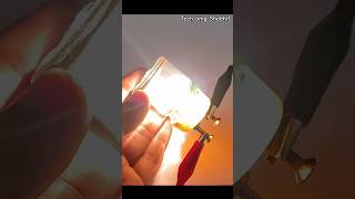 Science Project diy Bulb kaise Banayemusic Lead bulb kaise banayescience project short viral [upl. by Tingley]